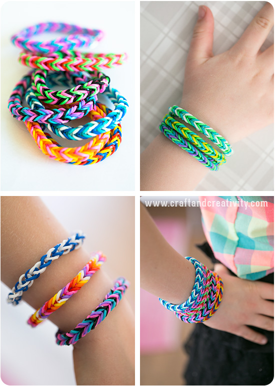 Cool rubber band bracelets