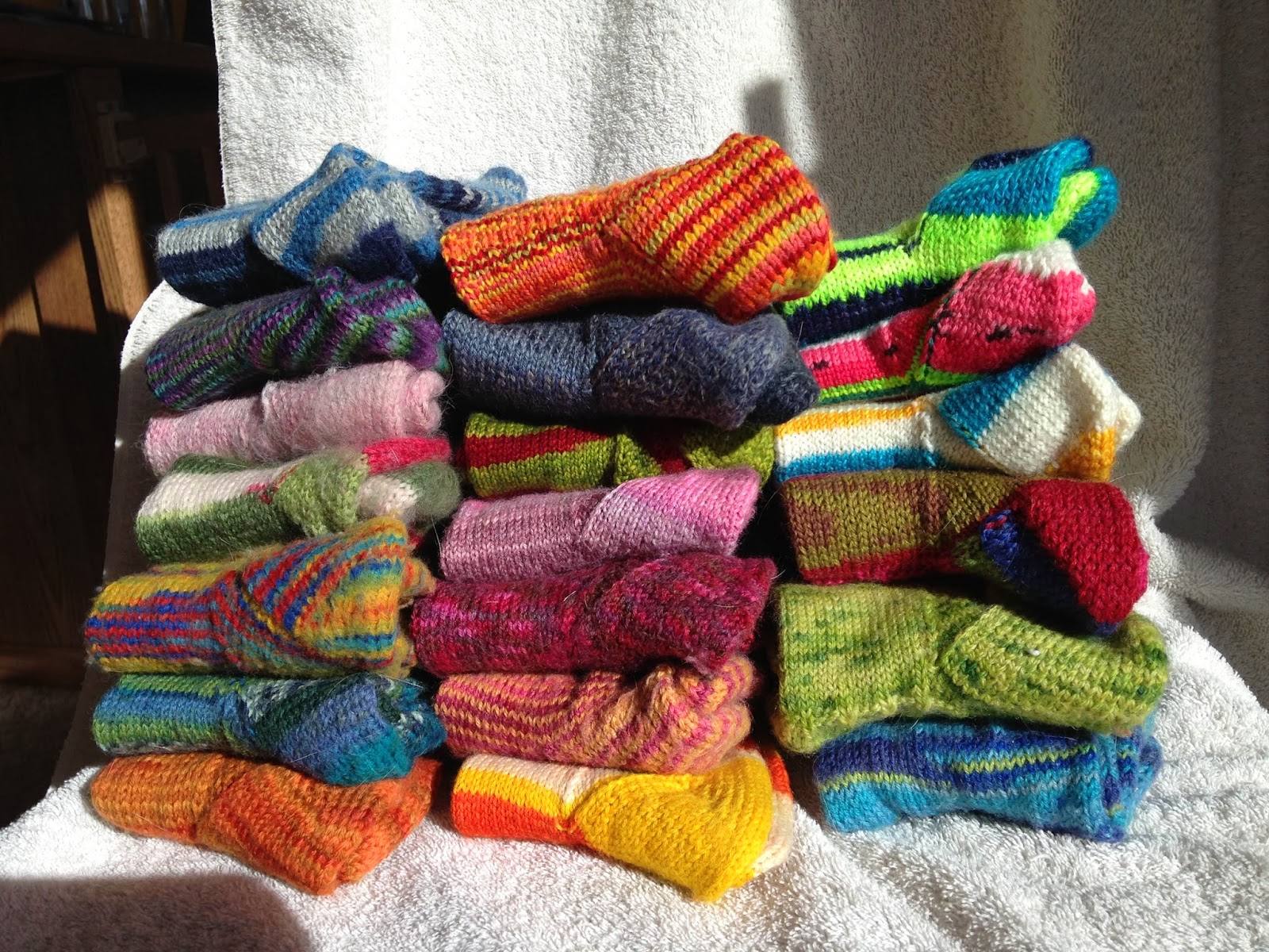 knitting-pile