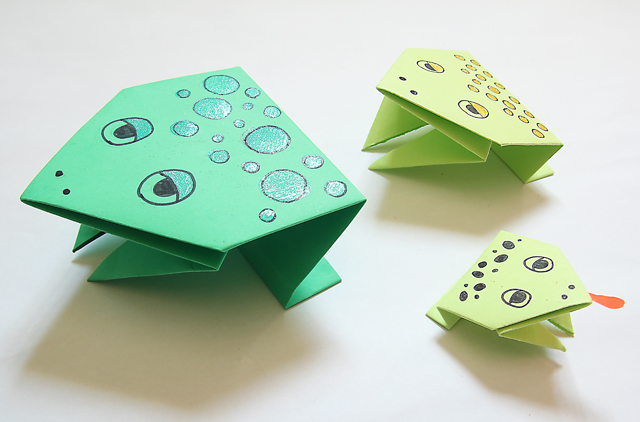 origami-frogs