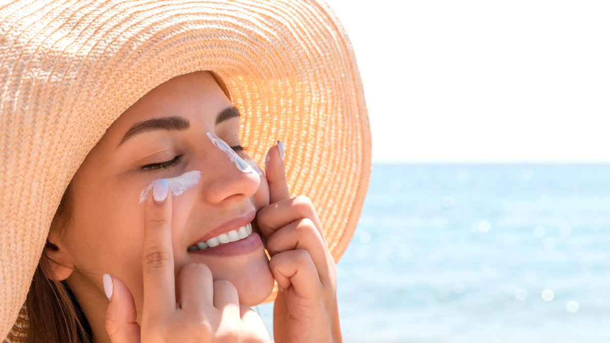 Tips to protect face from heatwave