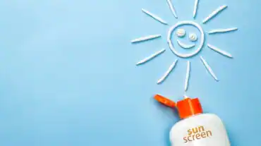 sunscreen in summer