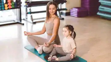 yoga with children