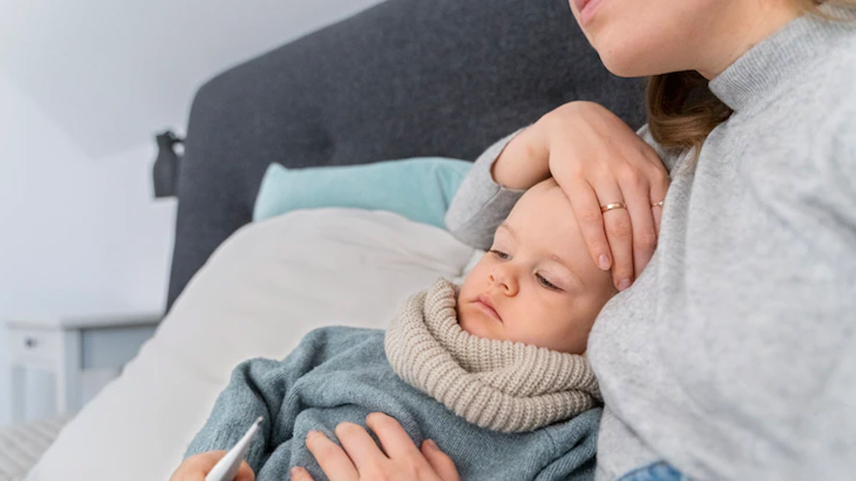 Pneumonia in kids in winters