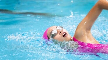wear goggles while swimming