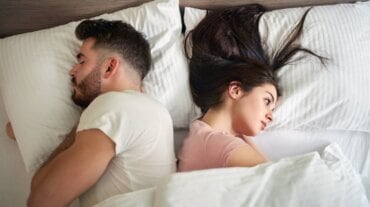Sleep affecting a couple
